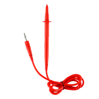 Kabel mit Testspitze in rot